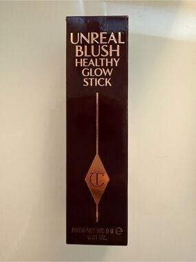 Charlotte Tilbury Unreal Blush Healthy Glow Stick - Pretty Glow- NIB